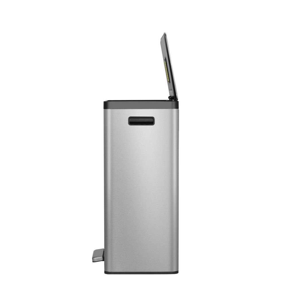 Productafbeelding nr. 7: Pedaalemmer EKO Ecocasa 2, 2x20 liter, mat roestvrij staal