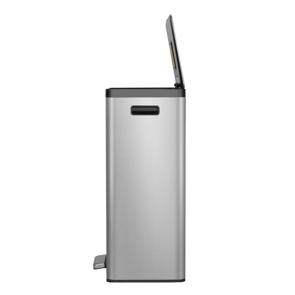 Productafbeelding nr. 4: Pedaalemmer EKO Ecocasa 2, 30 liter, mat roestvrij staal