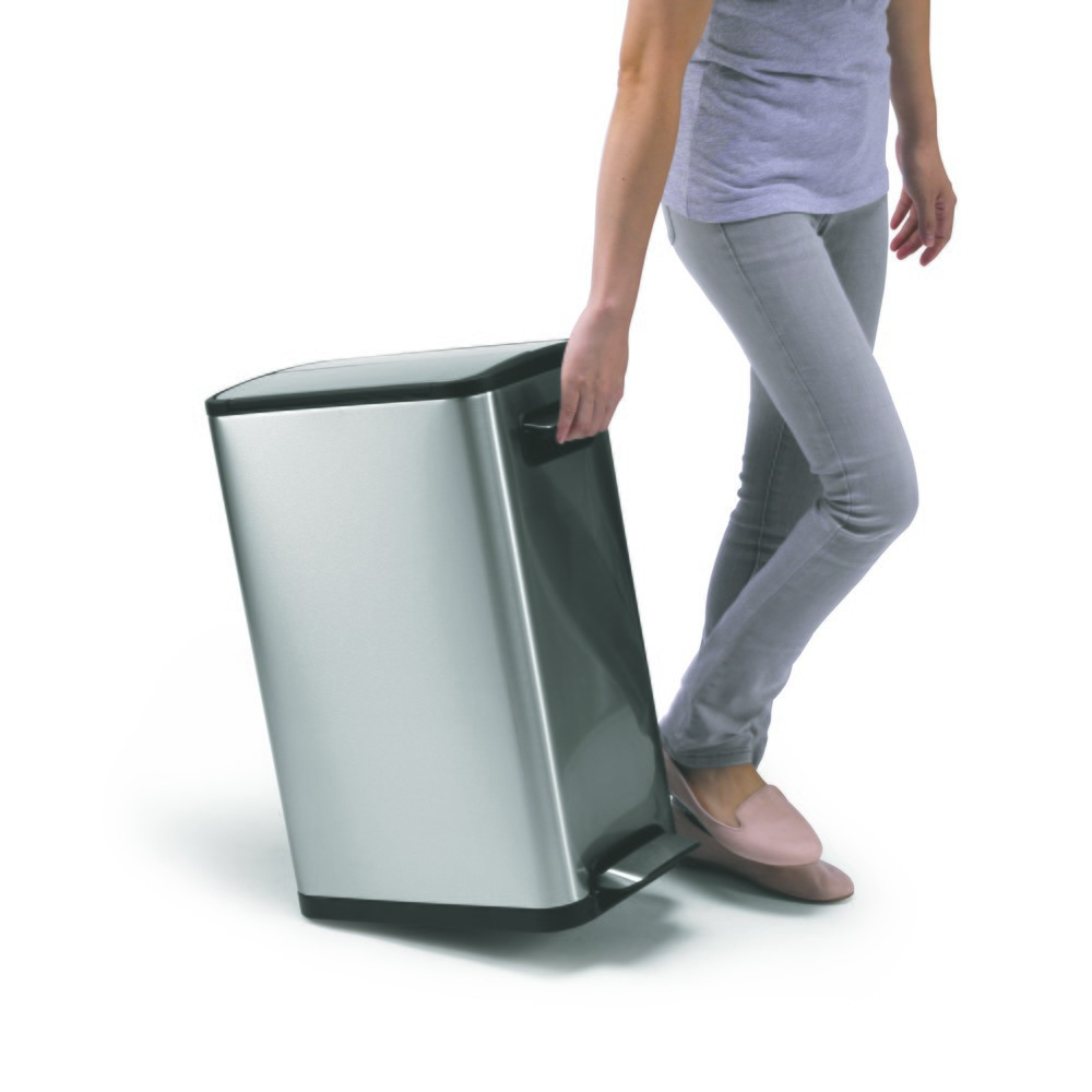 Productafbeelding nr. 11: Pedaalemmer EKO Ecofly, 2x20 liter, mat roestvrij staal