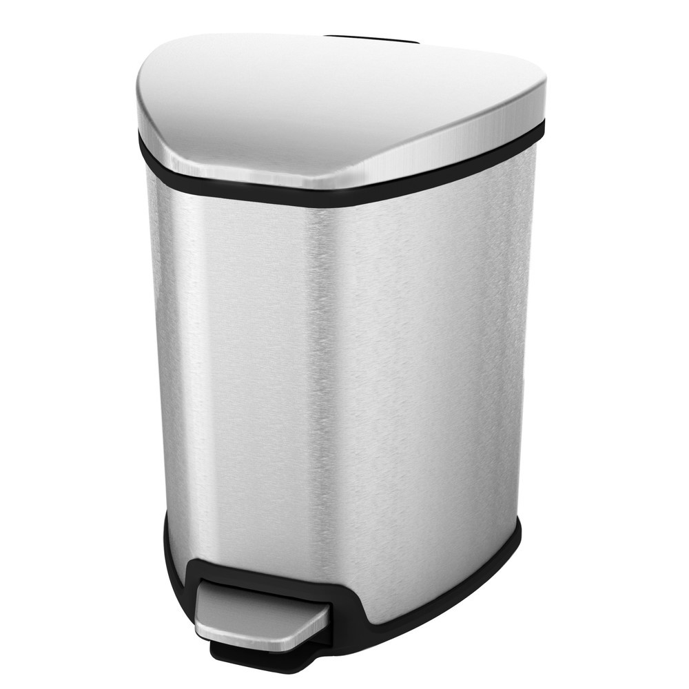 Product afbeelding: Pedaalemmer EKO Grace, 5 liter, mat roestvrij staal