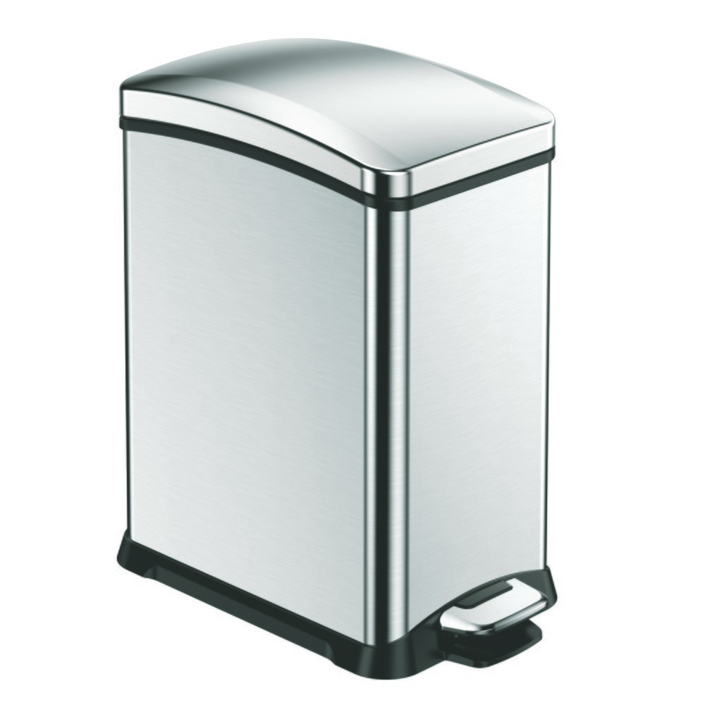 Product afbeelding: Pedaalemmer EKO New Rejoice, 15 liter, mat roestvrij staal