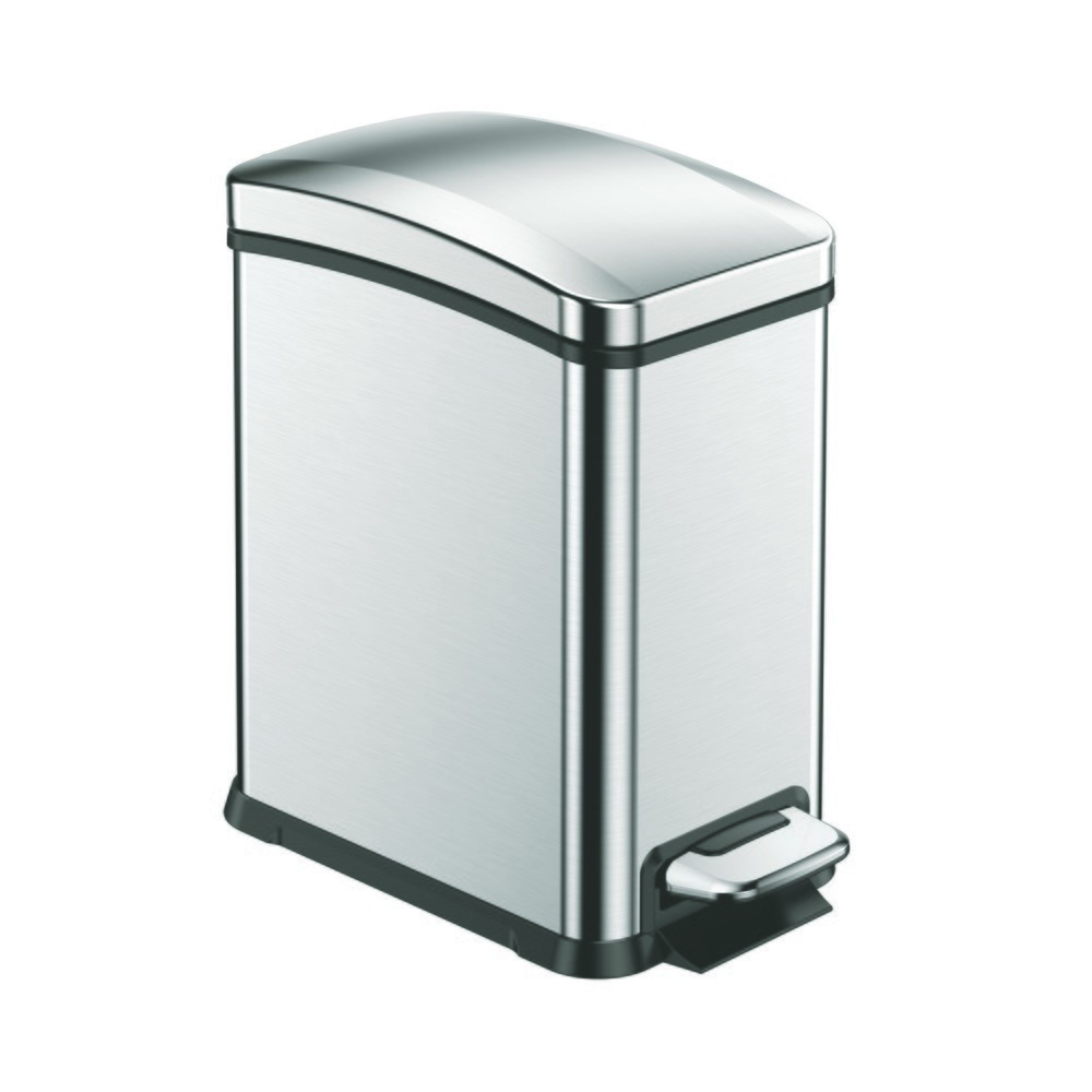 Product afbeelding: Pedaalemmer EKO New Rejoice, 8 liter, mat roestvrij staal