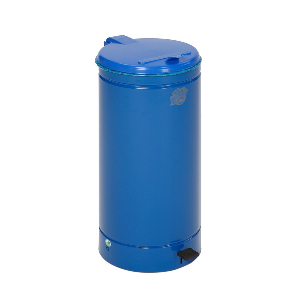 Productafbeelding nr. 2: Pedaalemmer  Euro-Pedal, 60 liter, body blauw, deksel blauw