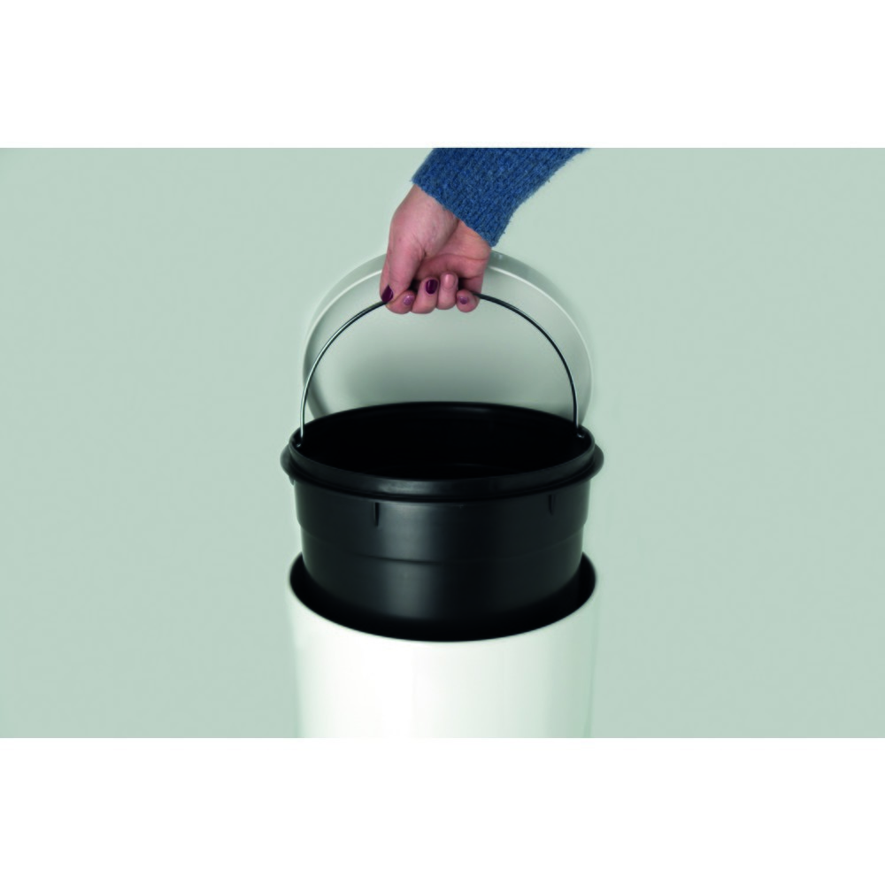 Productafbeelding nr. 3: Pedaalemmer helit "the silent", 5 liter, wit