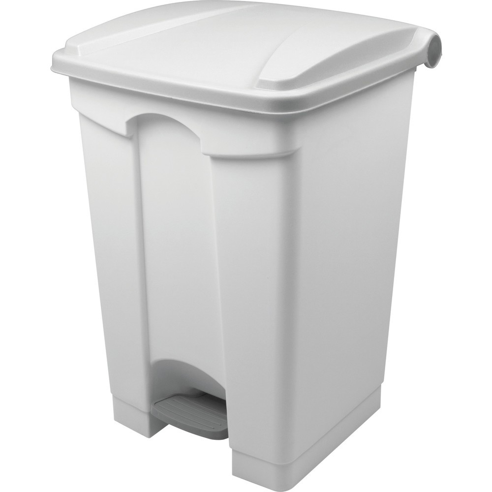 helit pedaalemmer "the step", 45 liter, wit Product afbeelding: helit pedaalemmer "the step", 45 liter, wit