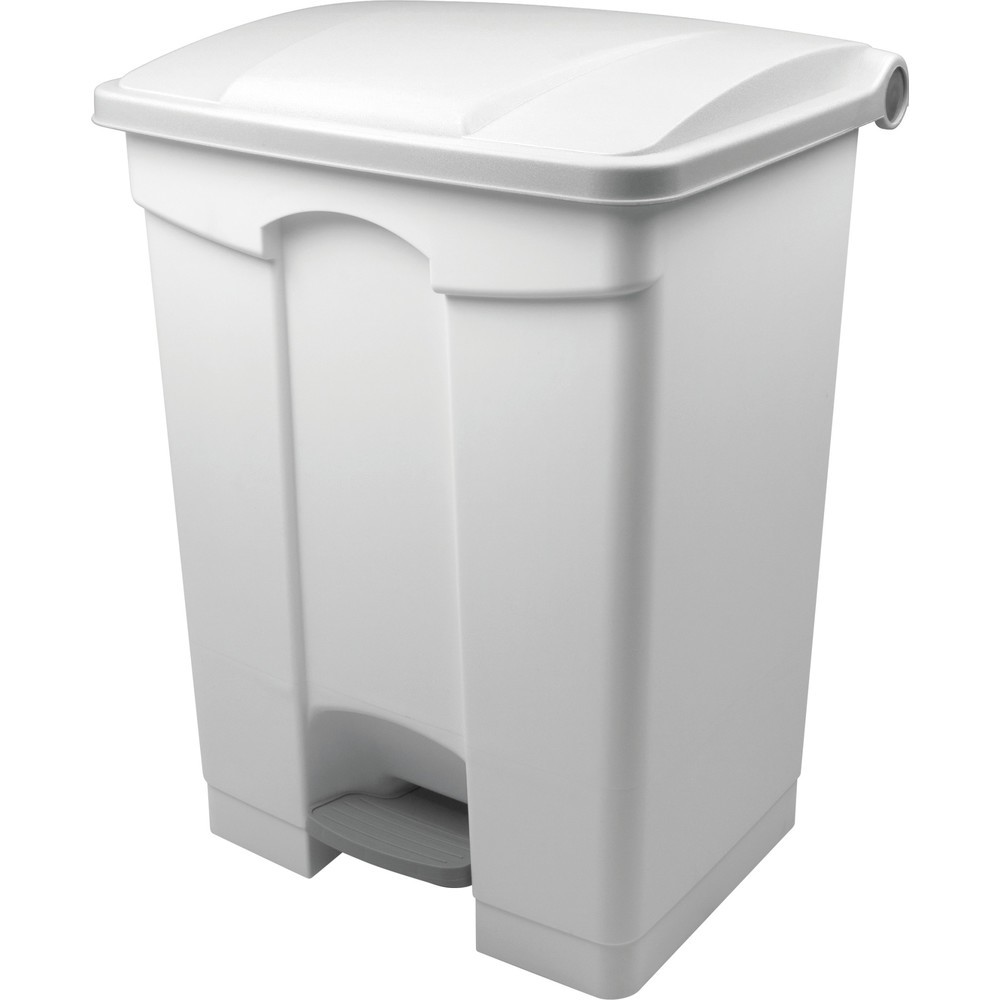 Productafbeelding nr. 1: helit pedaalemmer "the step", 70 liter, wit