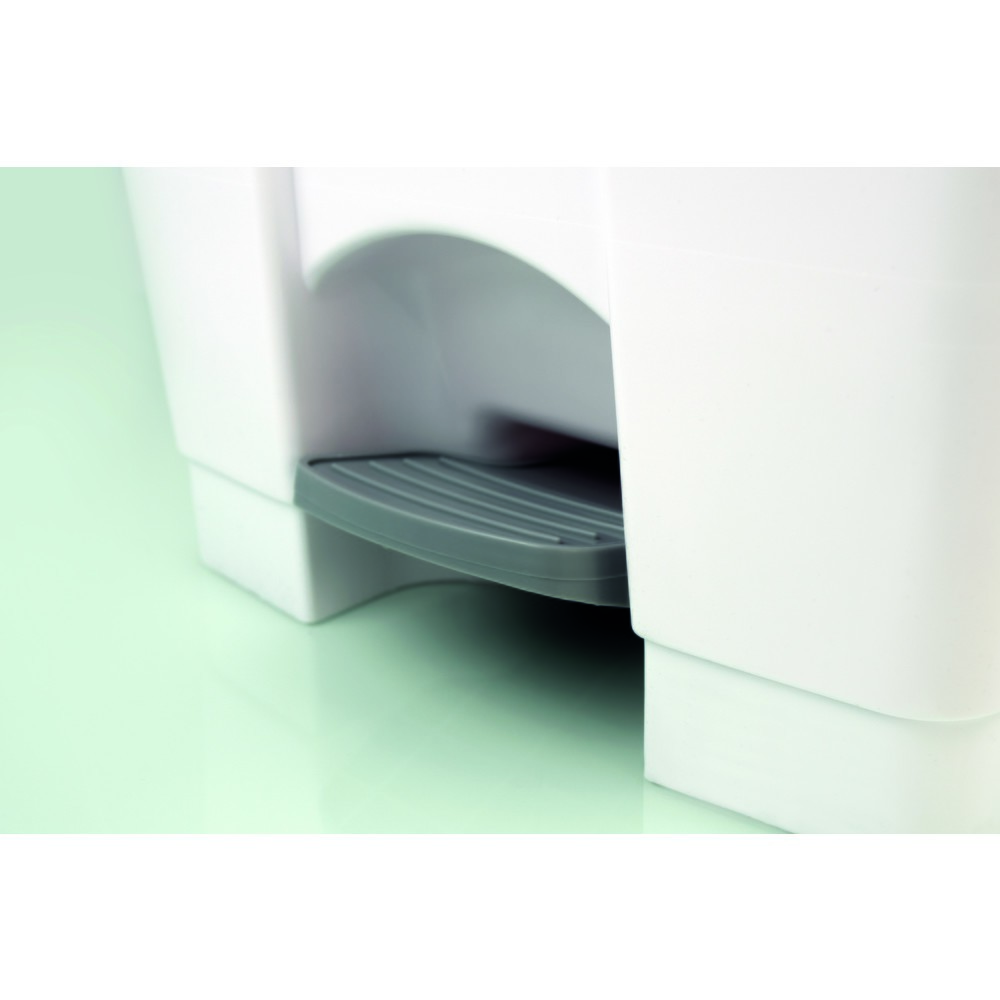 Productafbeelding nr. 2: helit pedaalemmer "the step", 30 liter, wit