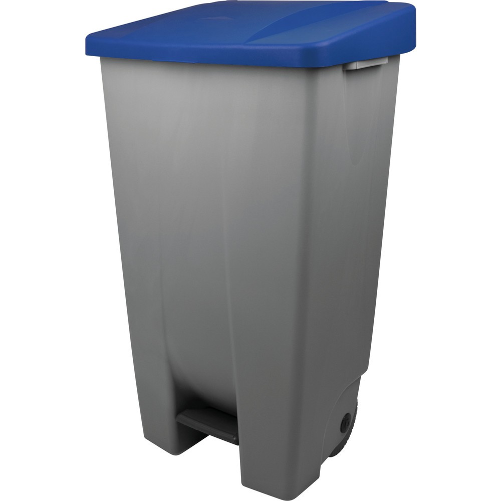 Product afbeelding: Pedaalemmer helit "the step chief", 120 liter, blauw