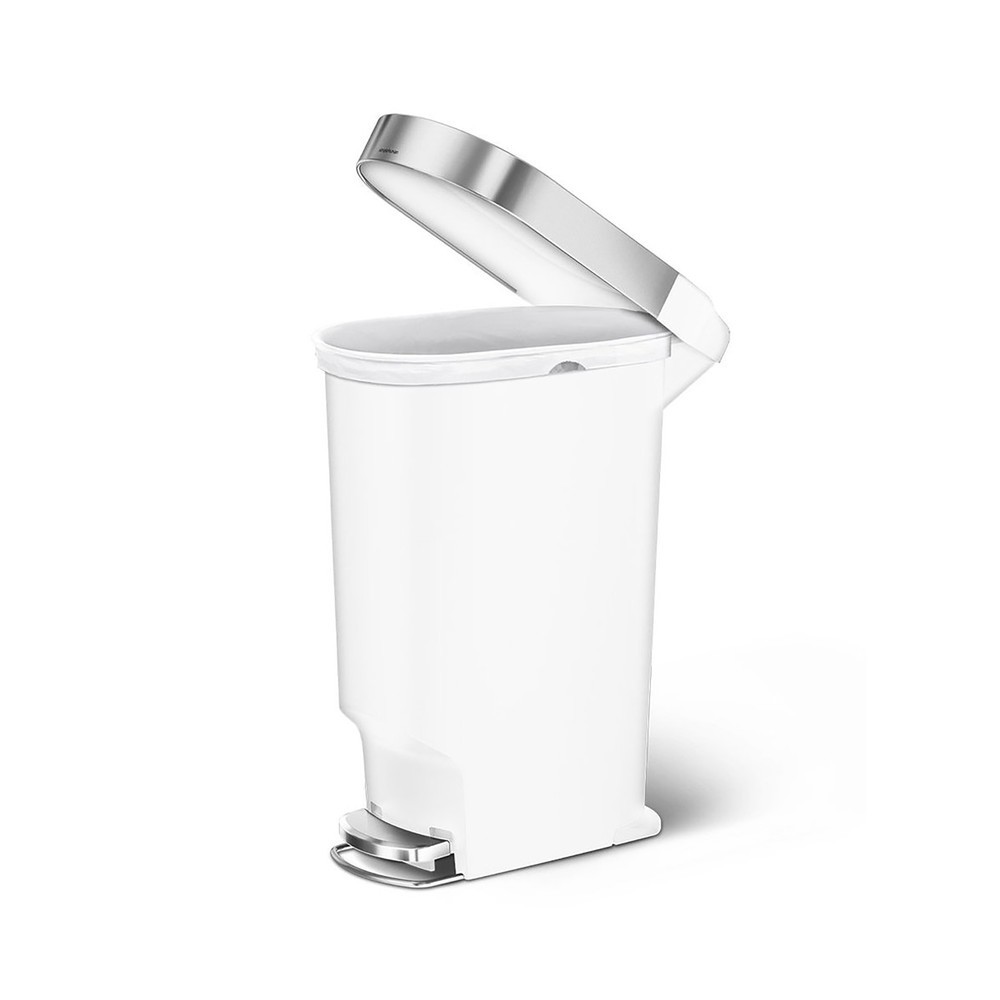 Productafbeelding nr. 3: Pedaalemmer SIMPLEHUMAN Slim, 40 liter, wit