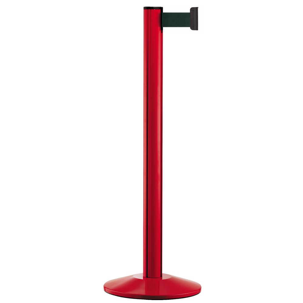 Product afbeelding: Personengeleidingssysteem Classic, staander rood, zwart