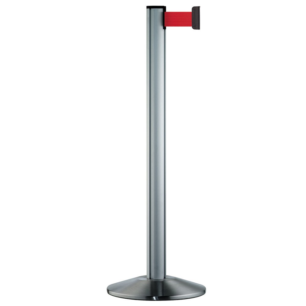 Product afbeelding: Personengeleidingssysteem Extend, staander gesatineerd, rood