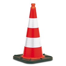 Productafbeelding nr. 1: Verkeerskegel voor gebruik in openbare ruimten, hoogte 750 mm
