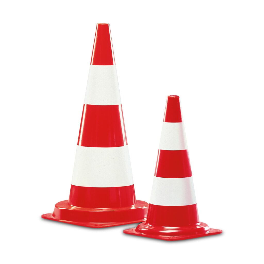 Verkeerskegel voor intern gebruik, hoogte 750 mm Product afbeelding: Verkeerskegel voor intern gebruik, hoogte 750 mm