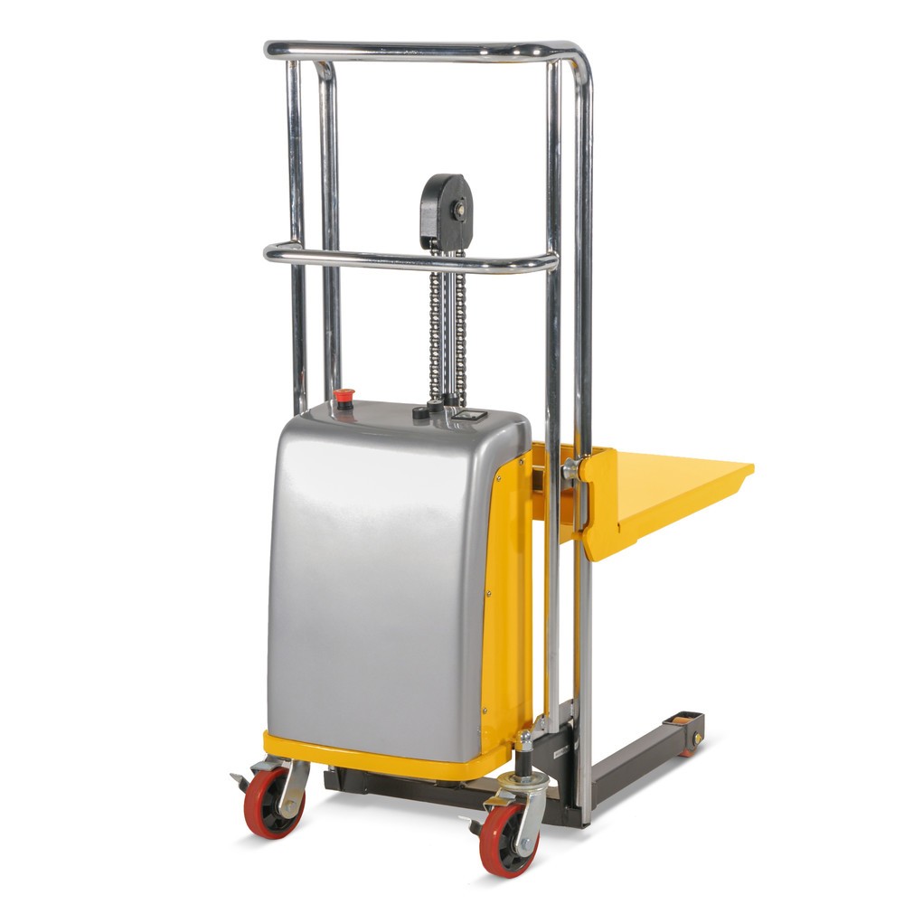 Product afbeelding: Plateaustapelaar, elektrisch, hefbereik 85-1.500 mm, cap. 400 kg