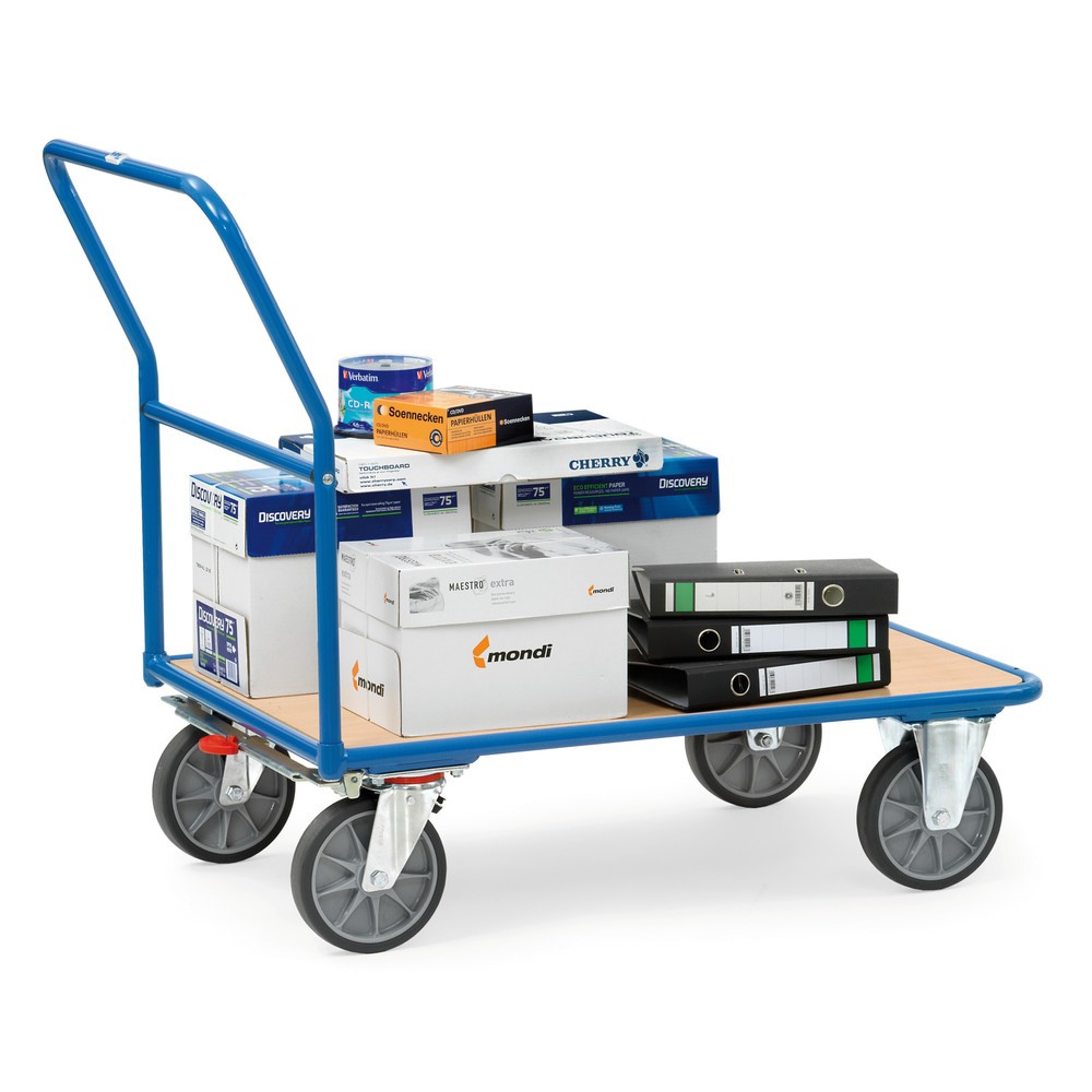 Productafbeelding nr. 3: Plateauwagen fetra® met houten laadvlak bxd 500 x 850 mm, draagvermogen 400 kg