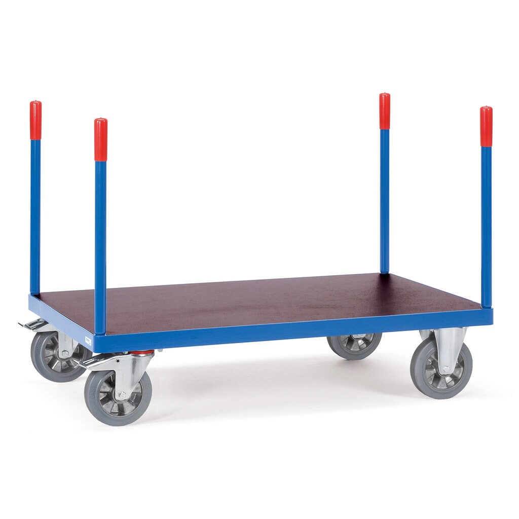 Product afbeelding: Plateauwagen fetra® voor zware lasten, met rongen, laadvlak 700 x 1.000 mm