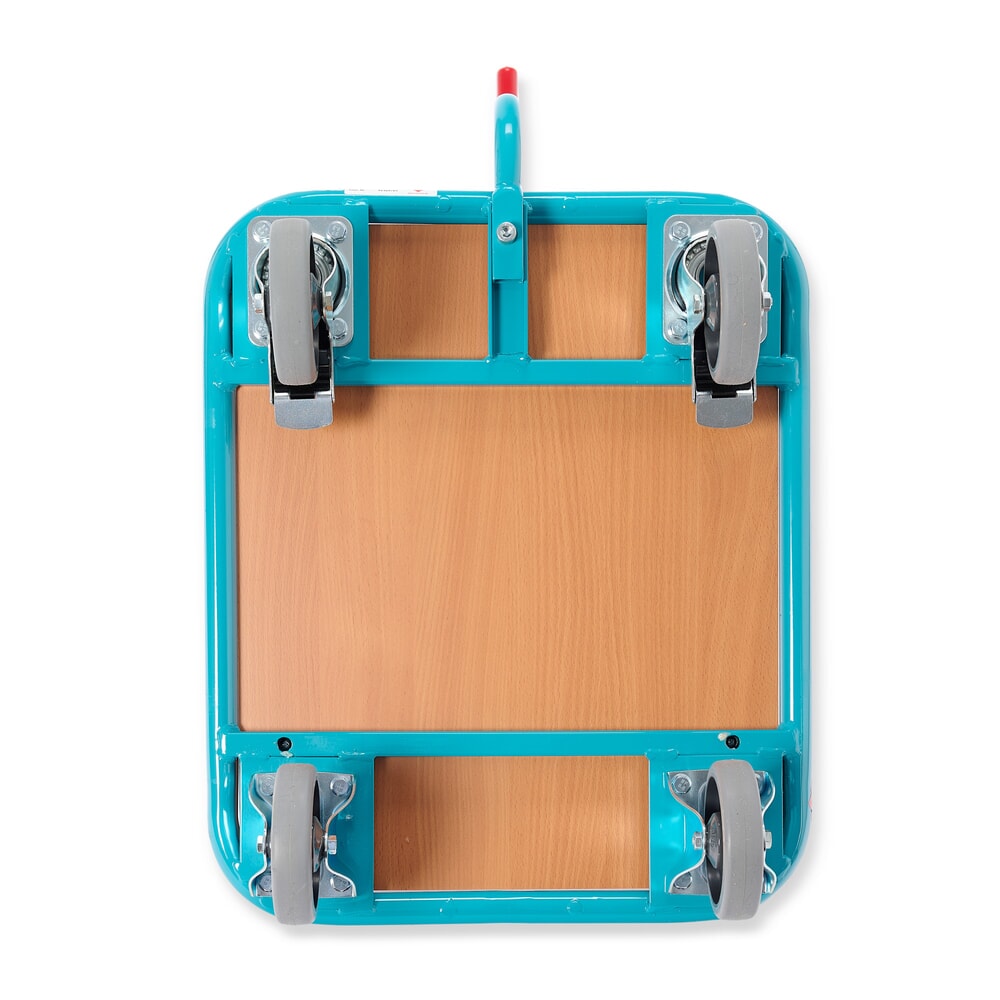 Productafbeelding nr. 4: Plateauwagen met dissel Ameise®, houten platform BxD 500 x 605 mm