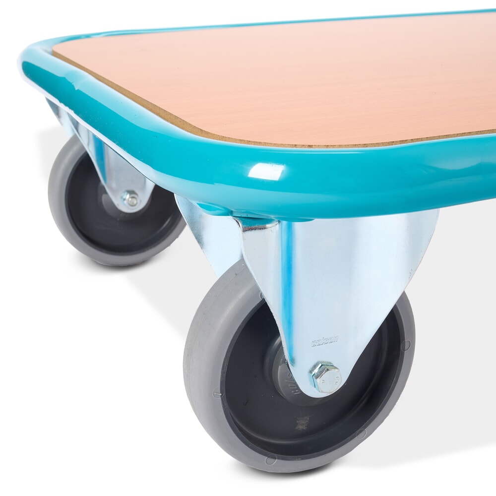 Productafbeelding nr. 7: Plateauwagen met dissel Ameise®, houten platform BxD 500 x 605 mm