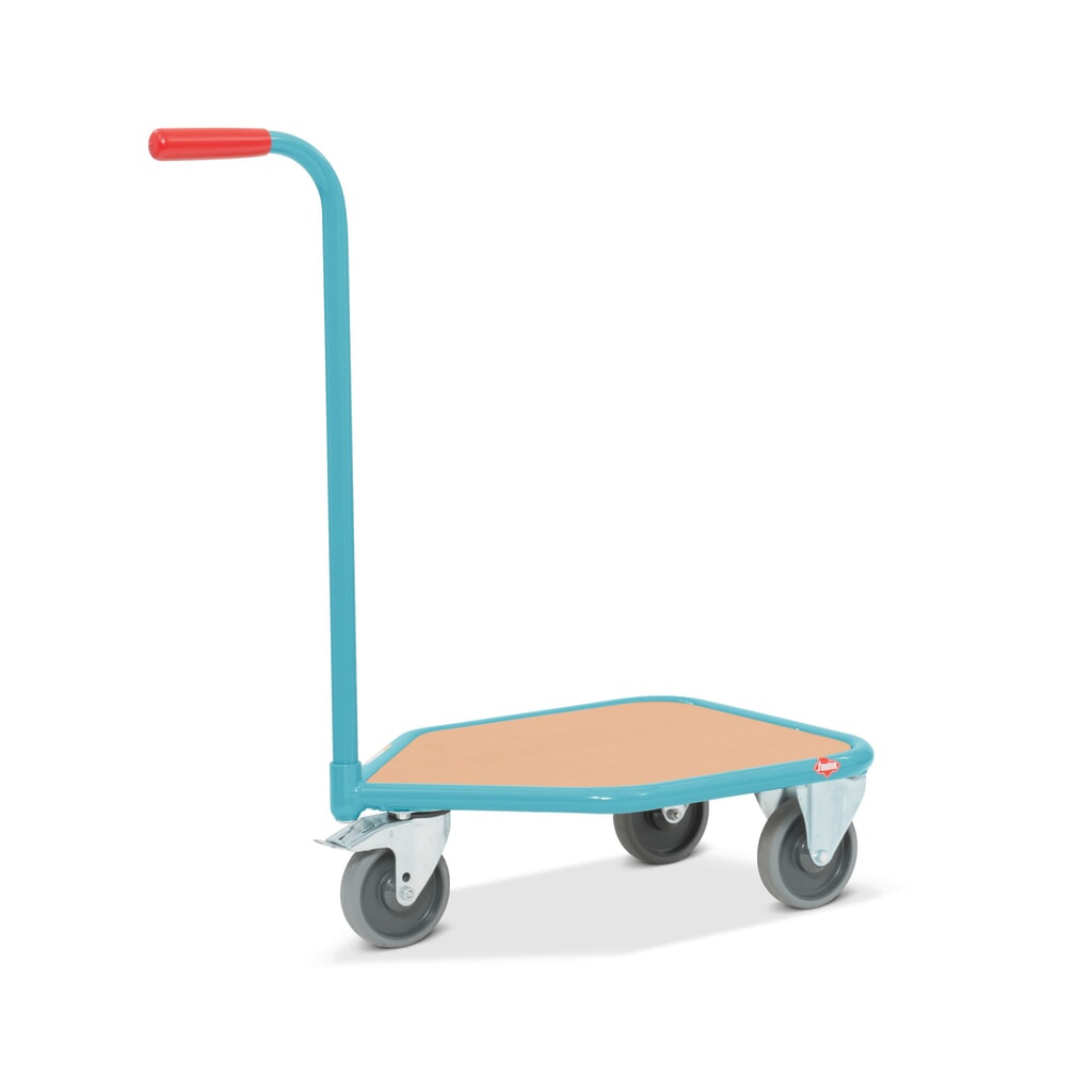 Plateauwagen met dissel Ameise®, houten platform BxD 450 x 450 mm Product afbeelding: Plateauwagen met dissel Ameise®, houten platform BxD 450 x 450 mm