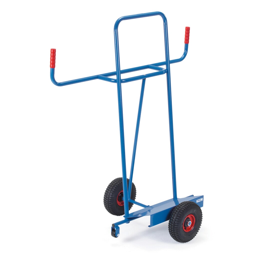 Product afbeelding: Platenkar fetra®, draagvermogen 400 kg, volrubber banden, standaard