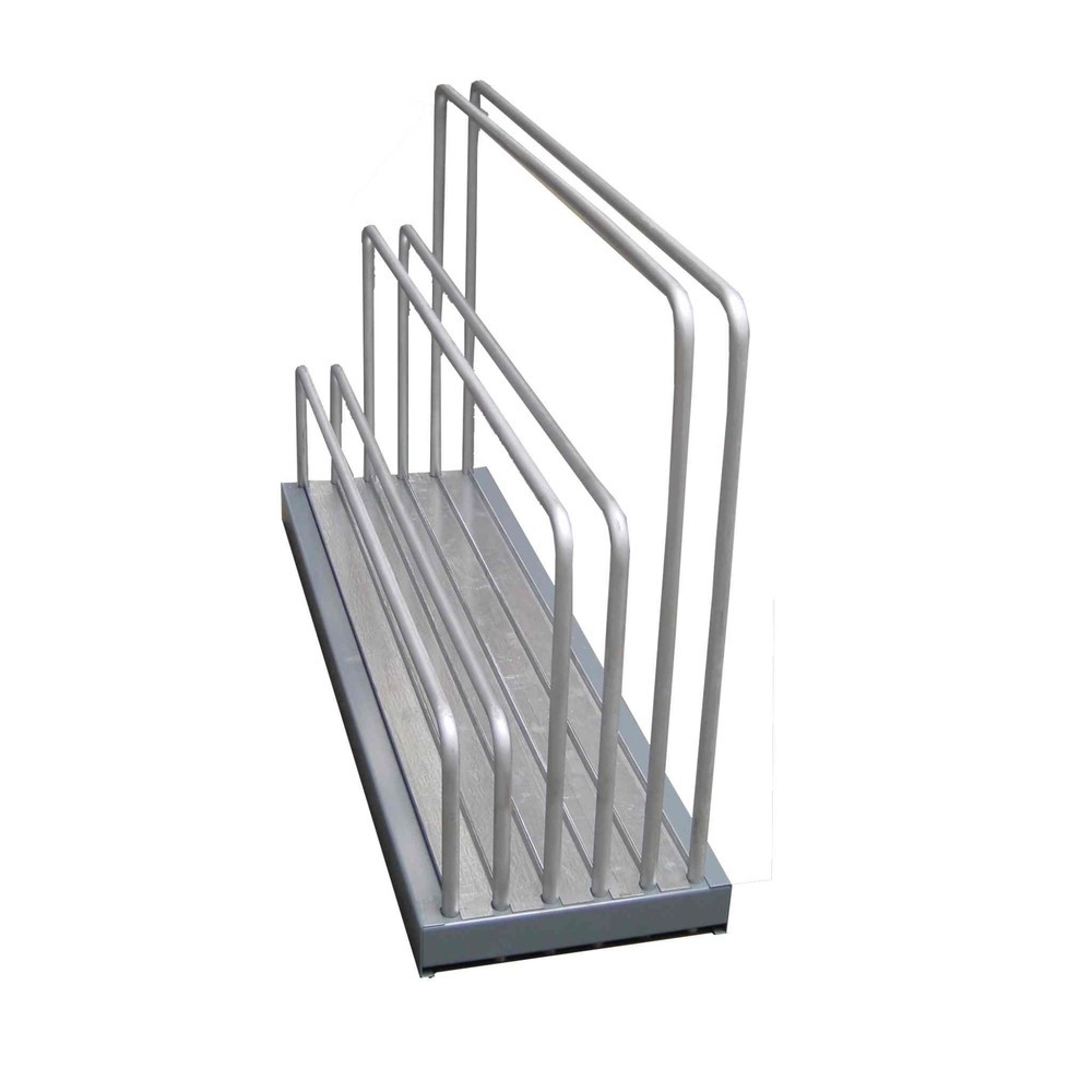 Product afbeelding: Platenrek VLR, hxbxd 1.000 x 475 x 1.600 mm, vakbreedte 70 mm, 5 vakken