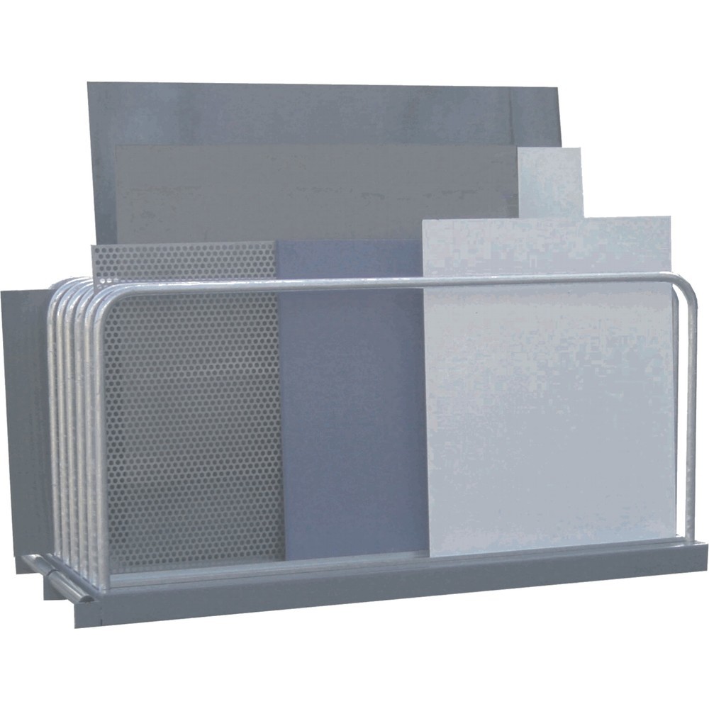 Productafbeelding nr. 2: Platenrek VLT, hxbxd 1.000 x 870 x 2.100 mm, vakbreedte 40 mm, 10 vakken