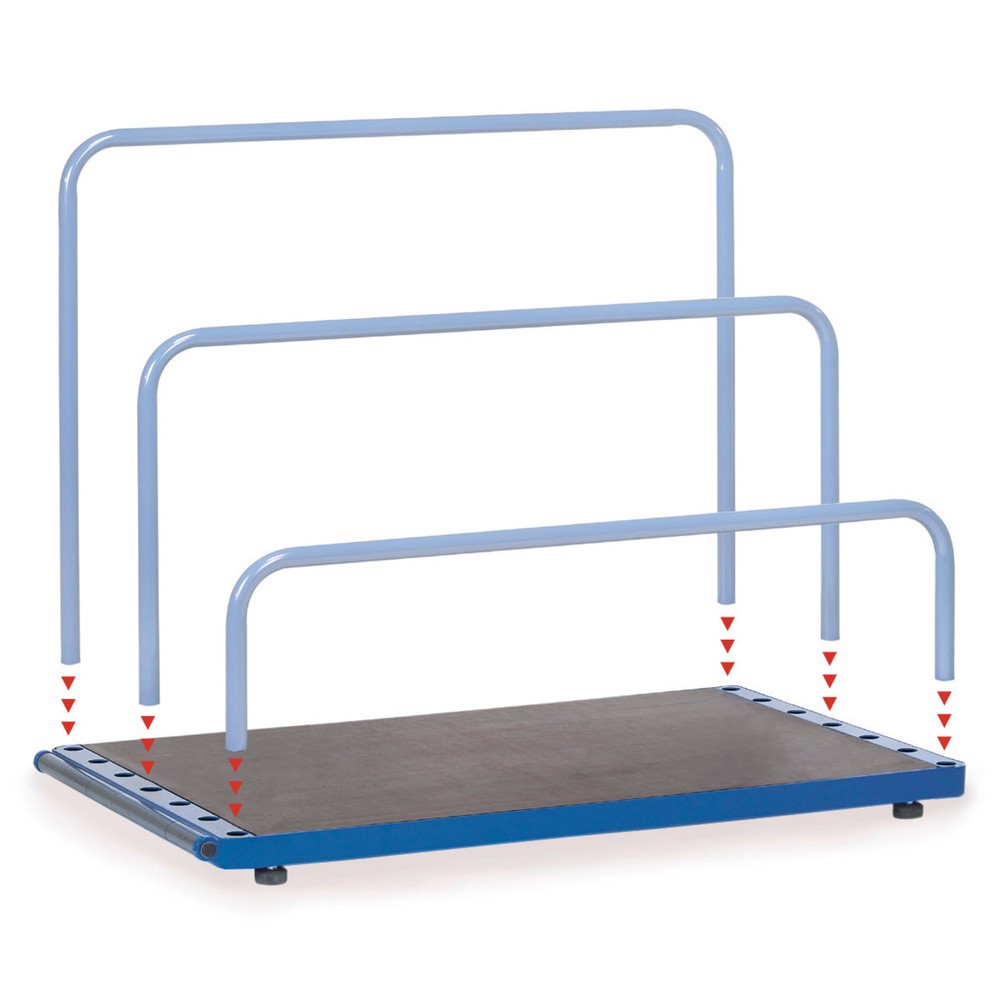 Productafbeelding nr. 2: Platenstandaard fetra®, zonder beugel, draagvermogen 1.200 kg, laadvlak bxd 1.600 x 800 mm