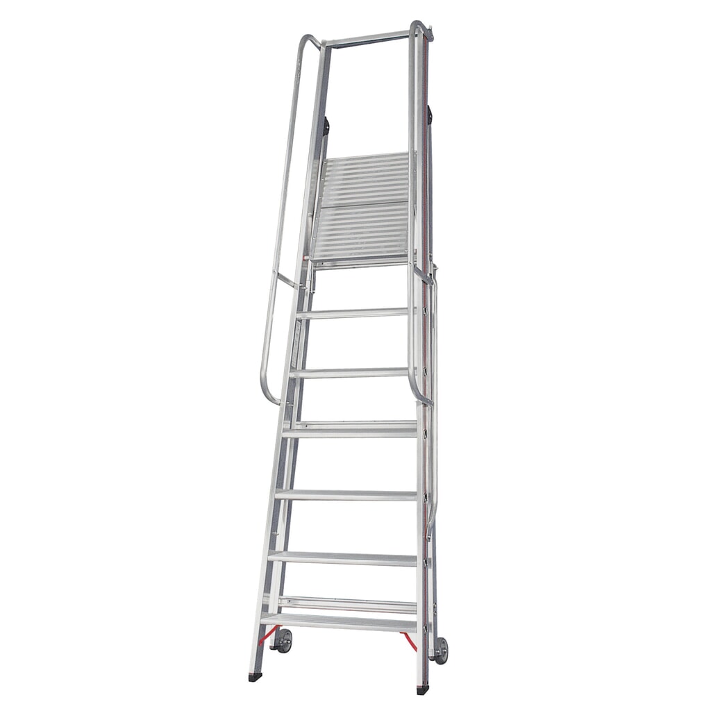 Productafbeelding nr. 2: Platformladder HYMER met kantelwielen, stahoogte 0,95 m