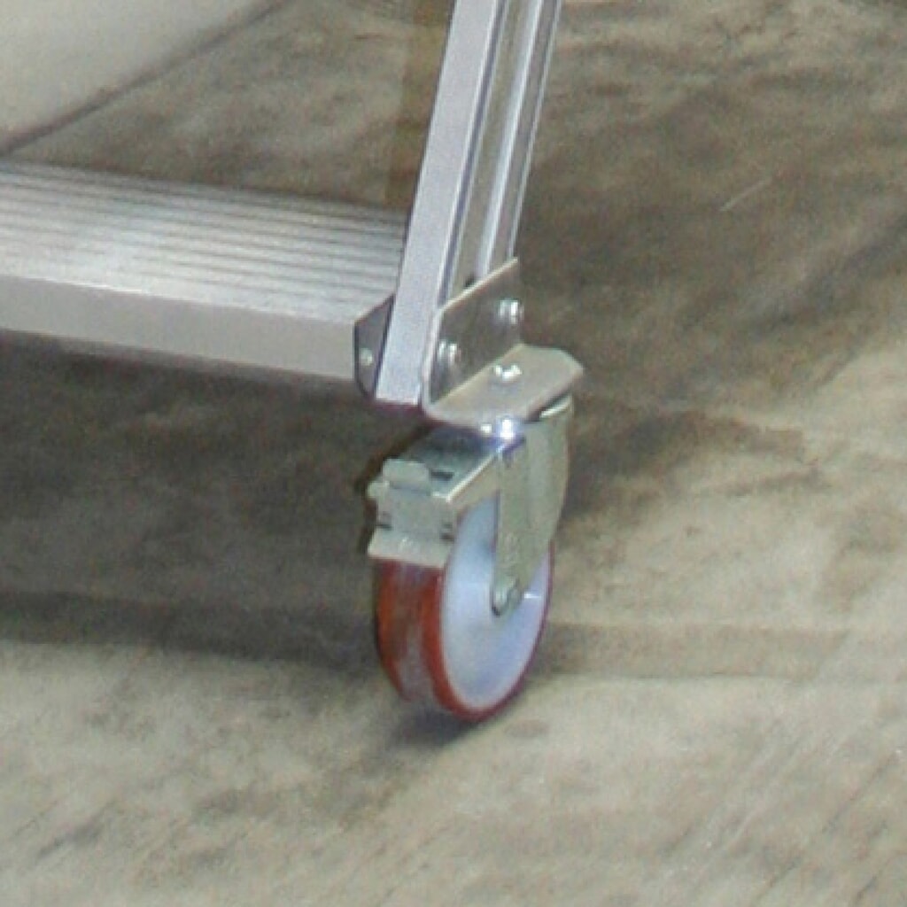 Platformtrap 60° (verrijdbaar), 4 wielen, 3 treden Productafbeelding nr. 3: Platformtrap 60° (verrijdbaar), 4 wielen, 3 treden