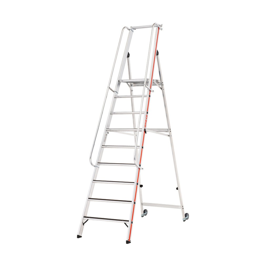 Productafbeelding nr. 1: Platformtrap HYMER, R13 coating, met emmerhaak, stahoogte 2,11 m