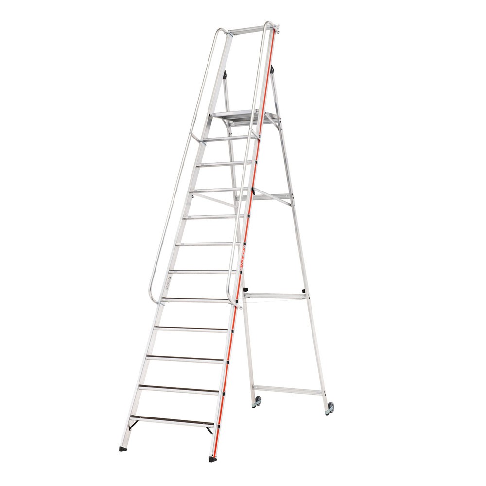 Product afbeelding: Platformtrap HYMER, R13 coating, met emmerhaak, stahoogte 2,80 m