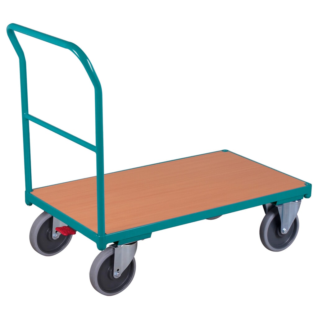 Platformwagen Ameise®, met duwbeugel, laadvlak bxd 500 x 880 mm Product afbeelding: Platformwagen Ameise®, met duwbeugel, laadvlak bxd 500 x 880 mm