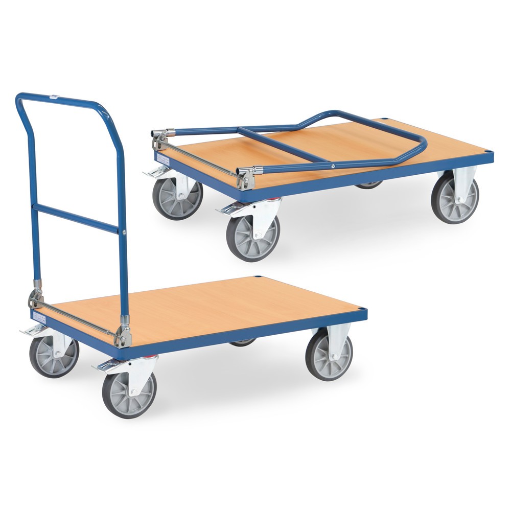 Productafbeelding nr. 1: Platformwagen fetra®, klapbaar, draagvermogen 600 kg, laadvlak bxd 1.000 x 700 mm