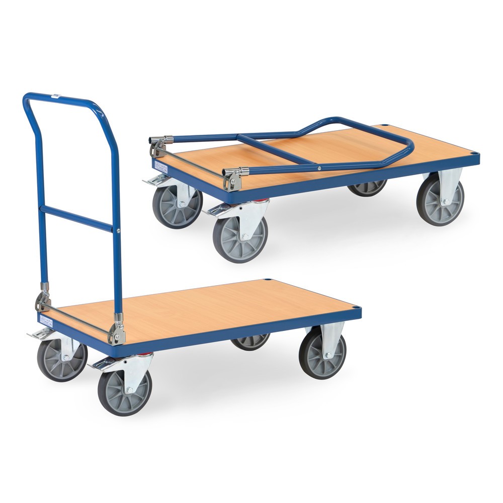 Product afbeelding: Platformwagen fetra®, klapbaar, draagvermogen 600 kg, laadvlak bxd 1.000 x 600 mm