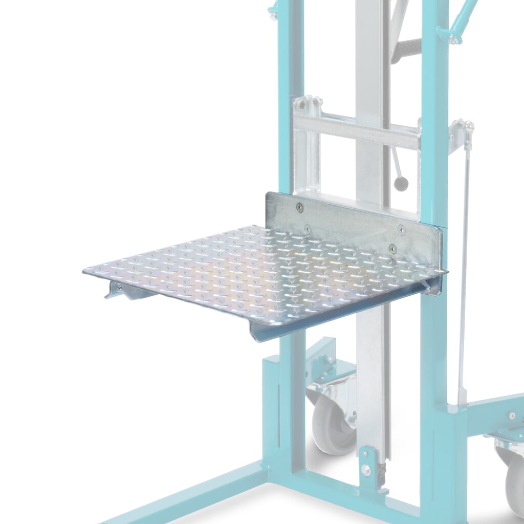 Platform voor materiaalheffer Ameise® met vorktanden, bxd 500 x 460 mm Productafbeelding nr. 2: Platform voor materiaalheffer Ameise® met vorktanden, bxd 500 x 460 mm