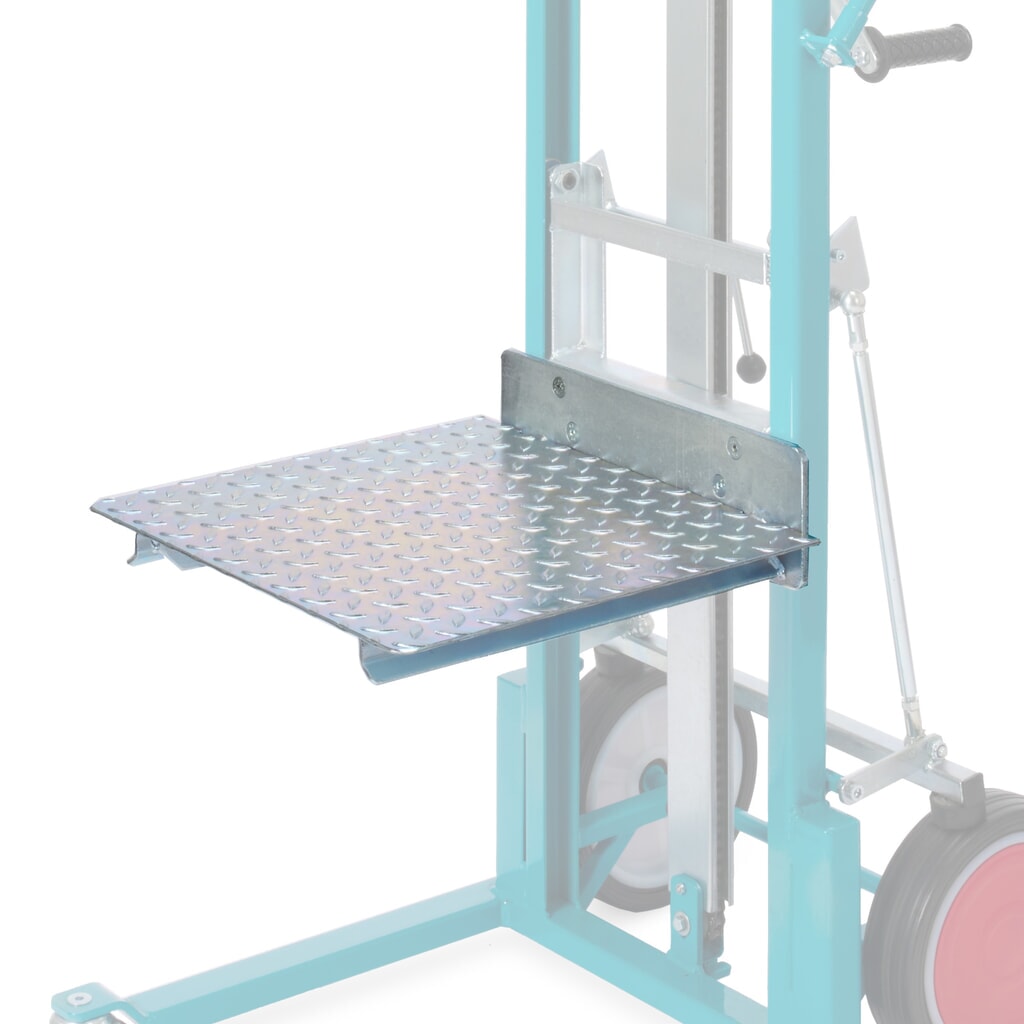 Platform voor materiaalheffer Ameise® met vorktanden, bxd 500 x 460 mm Productafbeelding nr. 5: Platform voor materiaalheffer Ameise® met vorktanden, bxd 500 x 460 mm
