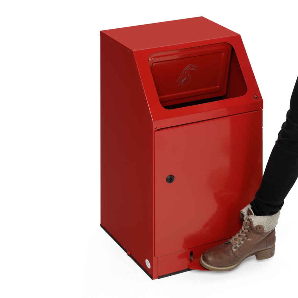 Productafbeelding nr. 2: Poetskatoenbak VAR®, met pedaal voor inwerpklep