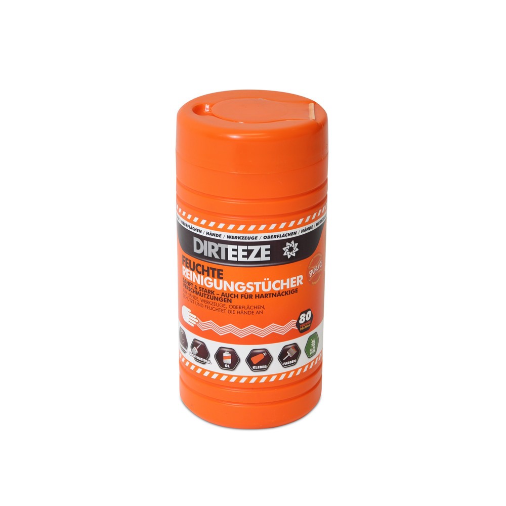 Product afbeelding: Poetsdoekjes voor olie, verf, lijm + smeervet, geïmpregneerd, HxB 300 x 200 mm, wit