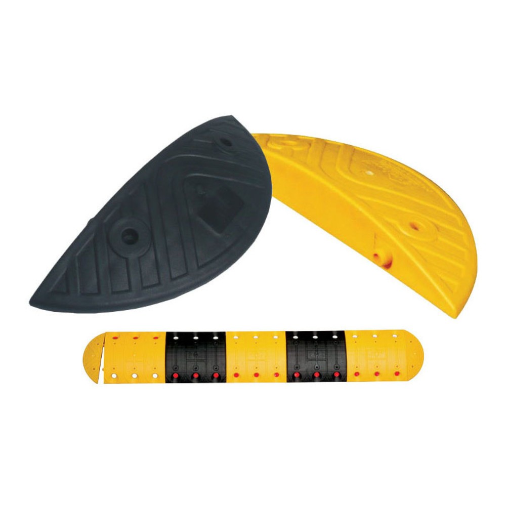 Product afbeelding: Verkeersdrempel van PP, < 20 km/u, afsluitelement, geel