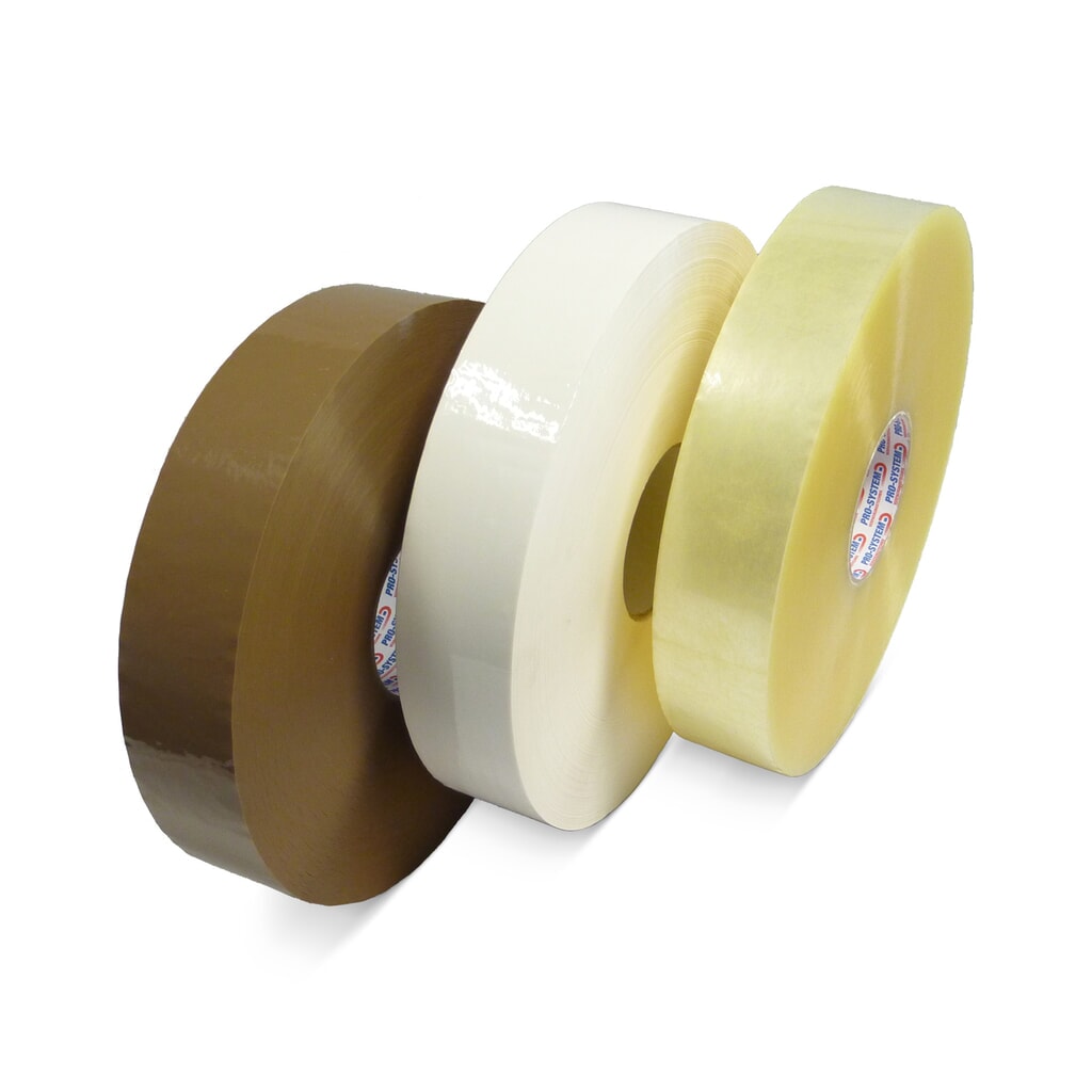 Product afbeelding: PP-tape voor dozensluitmachine Basic, transparant, 6 stuks/VE