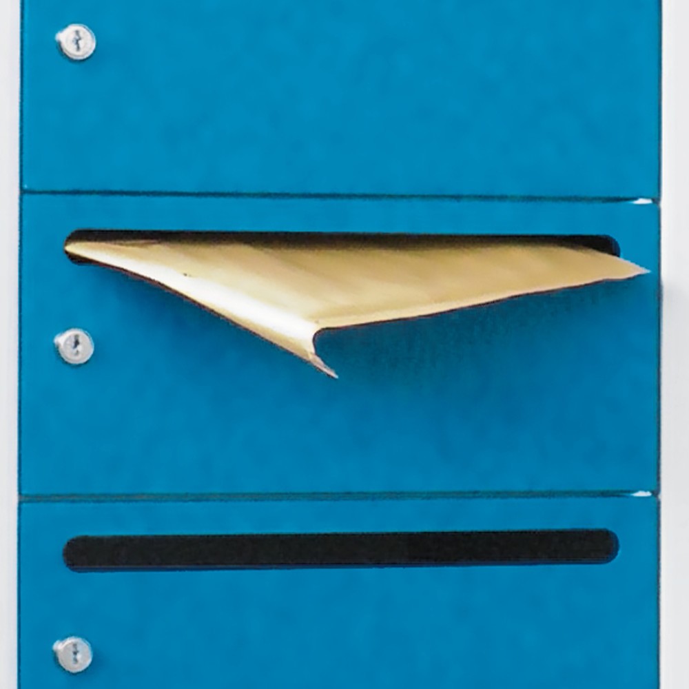 Productafbeelding nr. 2: Postsorteerkast PAVOY, 2x 10 vakken, hxbxd 1.850 x 830 x 500 mm, zinkgeel, zinkgeel
