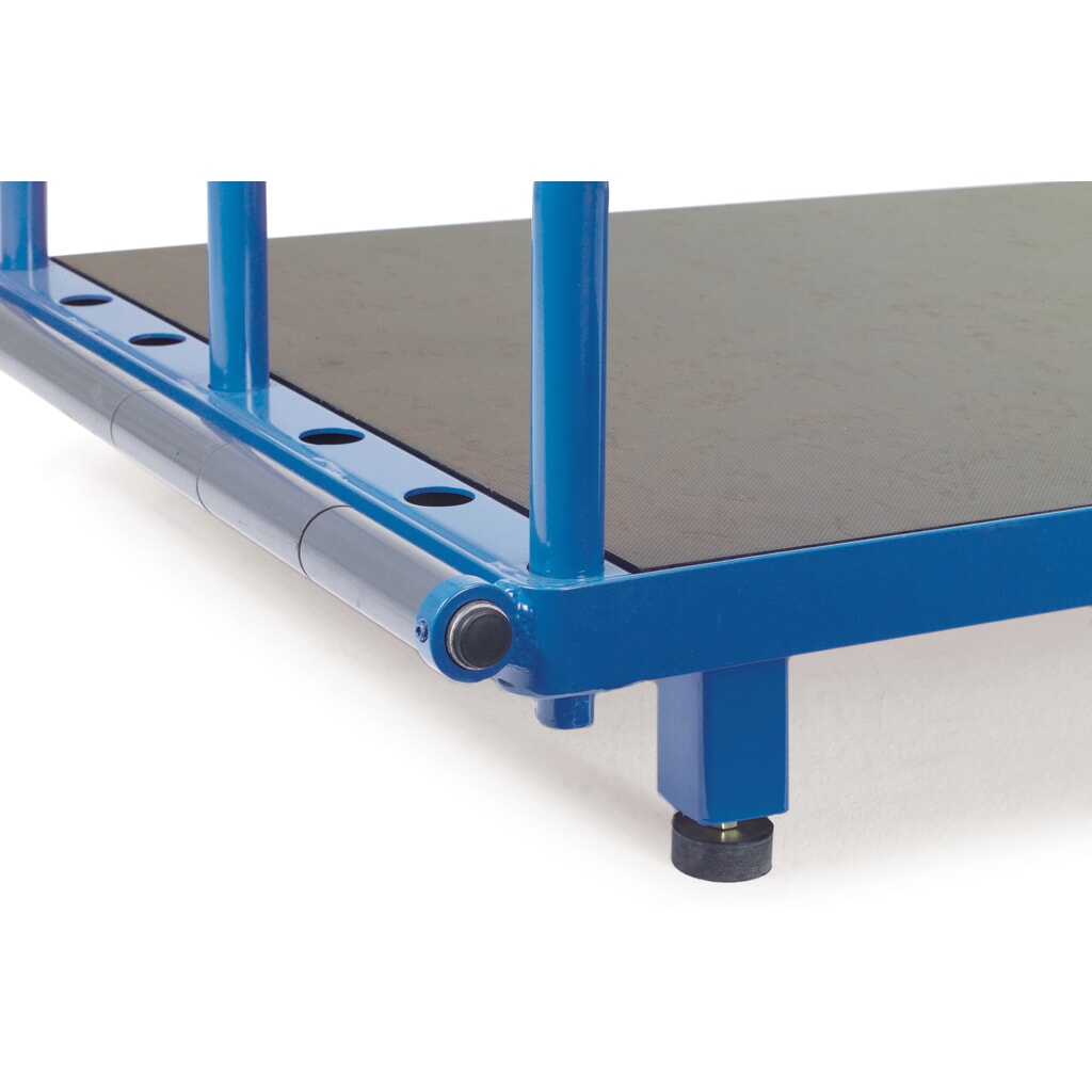 Poten voor platenstandaard fetra®, onderrijhoogte 100 mm Product afbeelding: Poten voor platenstandaard fetra®, onderrijhoogte 100 mm