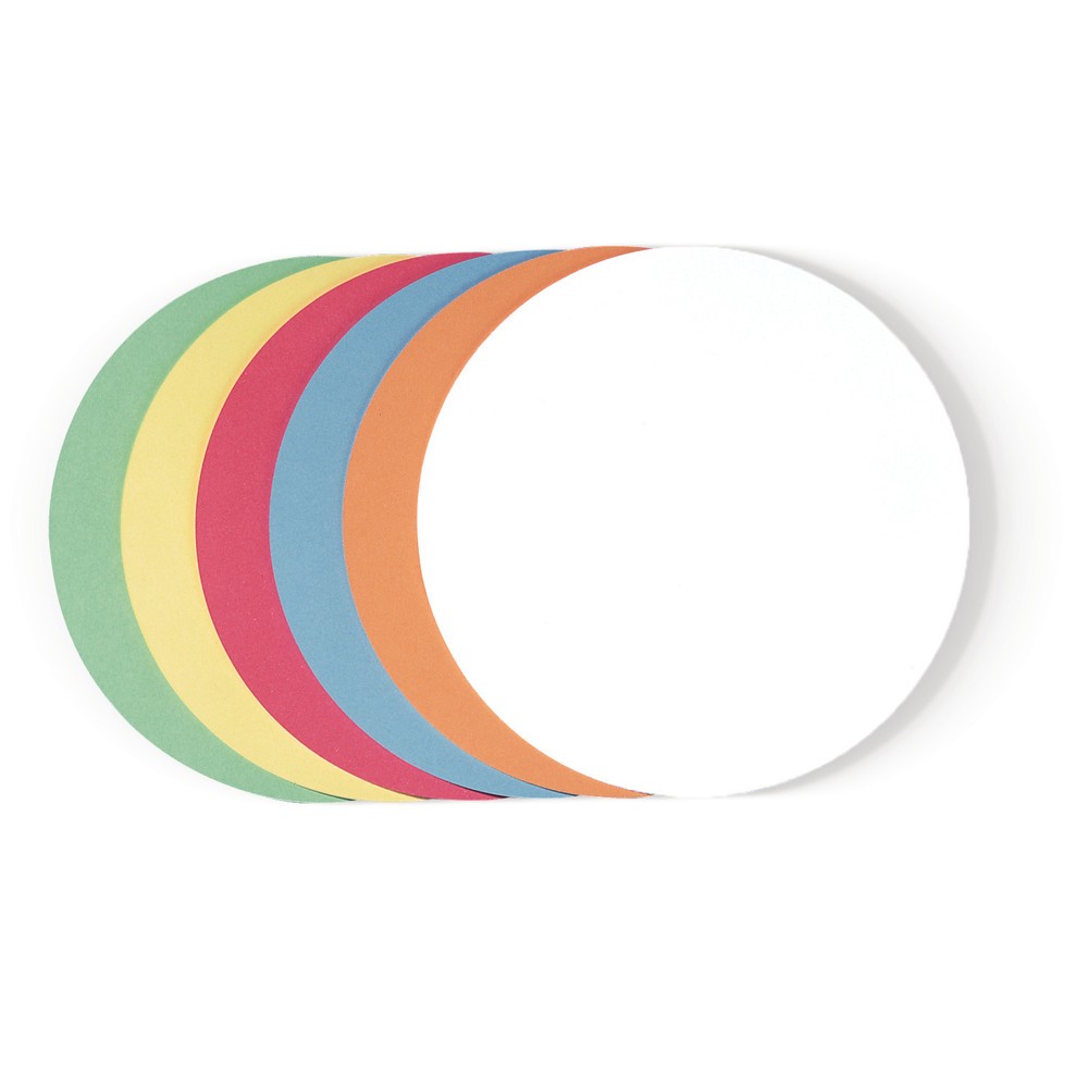 Product afbeelding: Presentatiebord FRANKEN, rond, Ø 95 mm, gesorteerd volgens kleur