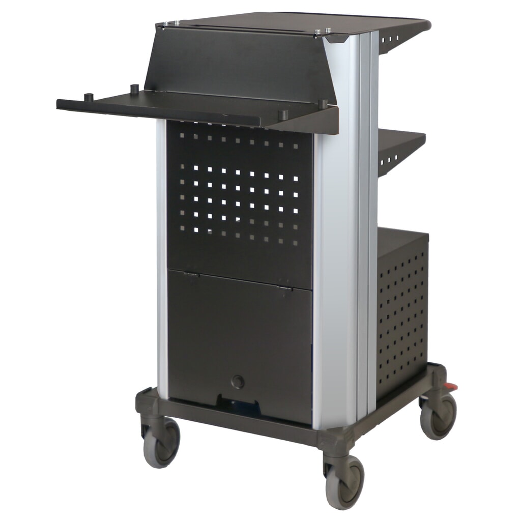 Printerhouder voor mobiele werkplek Jungheinrich WMD, achterzijde 520 x 315 mm Productafbeelding nr. 2: Printerhouder voor mobiele werkplek Jungheinrich WMD, achterzijde 520 x 315 mm