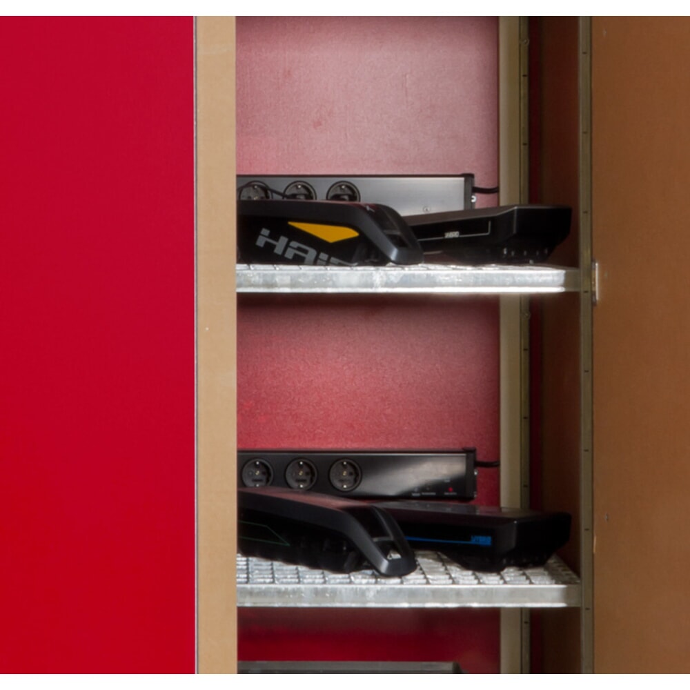 Productafbeelding nr. 3: PRIORIT Akku-Sicherheitsschrank für Lithium-Ionen Batterien PRIOCAB-Li EI90, 4 Lagerebenen, Belüftungssystem, Brandunterdrückungssystem