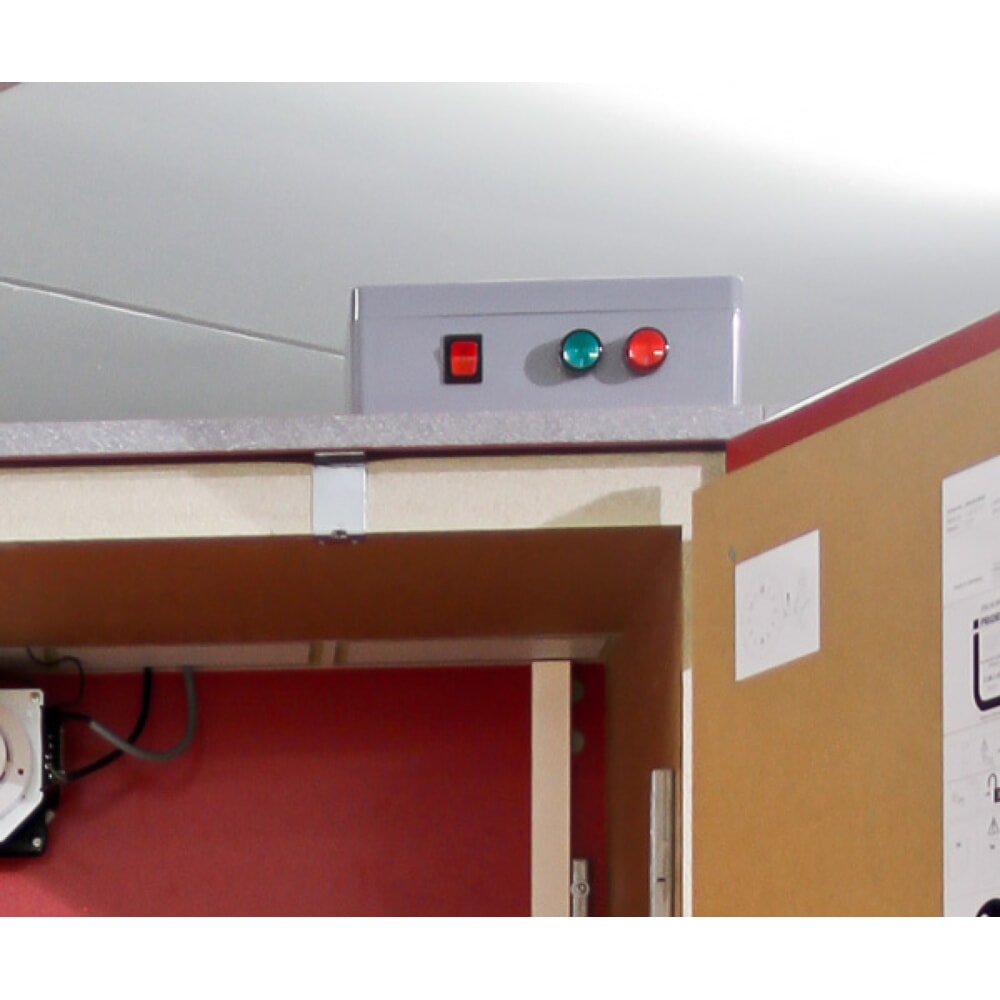 Productafbeelding nr. 8: PRIORIT Akku-Sicherheitsschrank für Lithium-Ionen Batterien PRIOCAB-Li EI90, 4 Lagerebenen, Belüftungssystem, Brandunterdrückungssystem