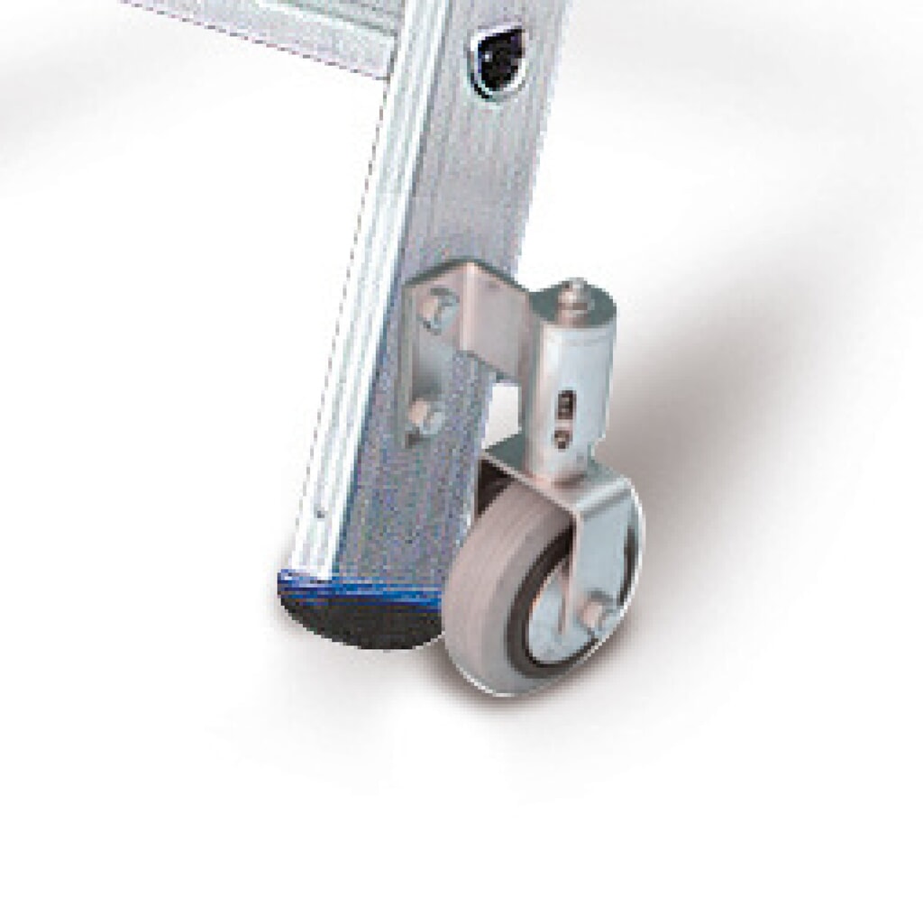 Professionele dubbele trap KRAUSE®, 2-zijdig begaanbaar, met wielen, standhoogte 0,25 m Productafbeelding nr. 2: Professionele dubbele trap KRAUSE®, 2-zijdig begaanbaar, met wielen, standhoogte 0,25 m