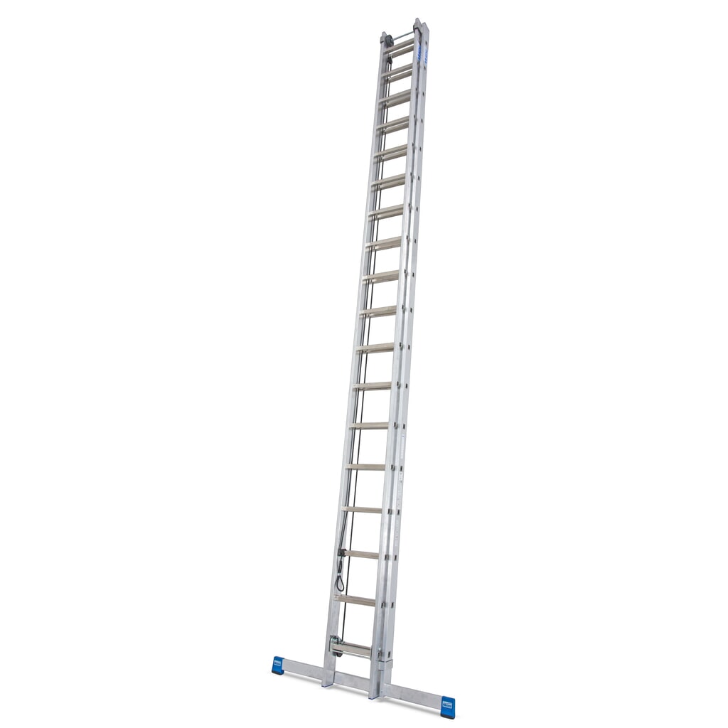 Professionele ladder met touw KRAUSE®, 2-delig, standhoogte 8,95 m Product afbeelding: Professionele ladder met touw KRAUSE®, 2-delig, standhoogte 8,95 m