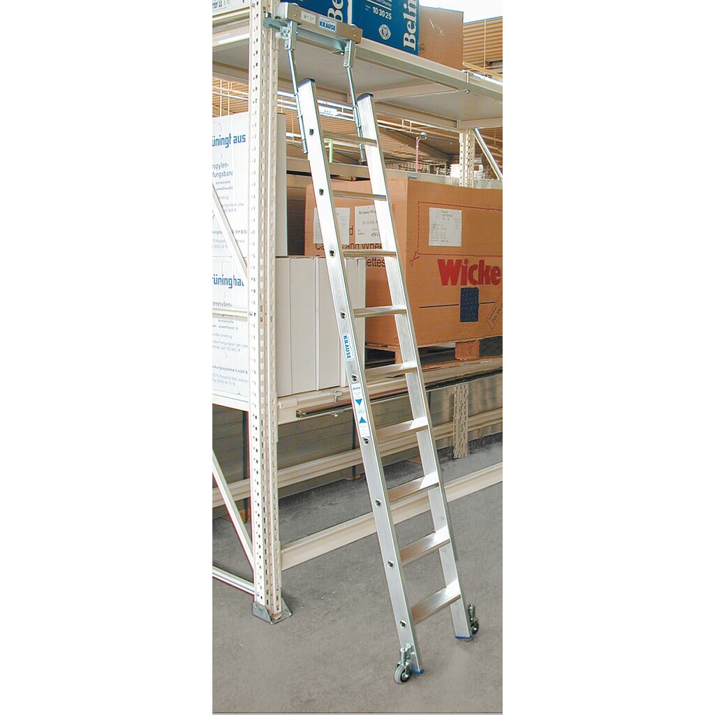 Professionele stellingladder KRAUSE®, standhoogte 1,85 m Product afbeelding: Professionele stellingladder KRAUSE®, standhoogte 1,85 m