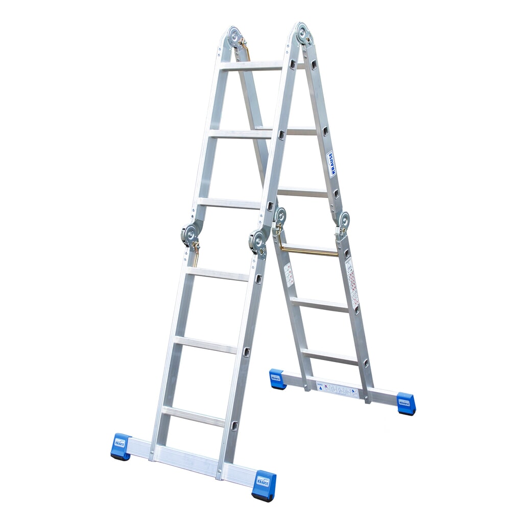 Professionele universele vouwladder KRAUSE®, incl. staplatform, totale lengte 3,55 m Productafbeelding nr. 3: Professionele universele vouwladder KRAUSE®, incl. staplatform, totale lengte 3,55 m